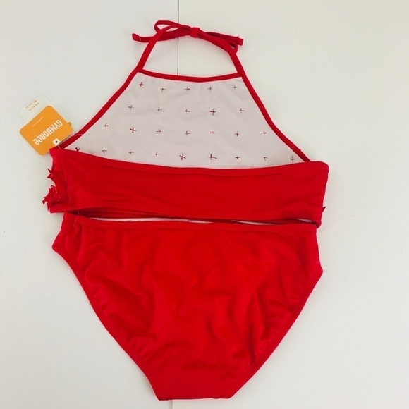 Gymboree 2018 Red Star 2 Piece Swimsuit Bi… - Picture 5 of 6